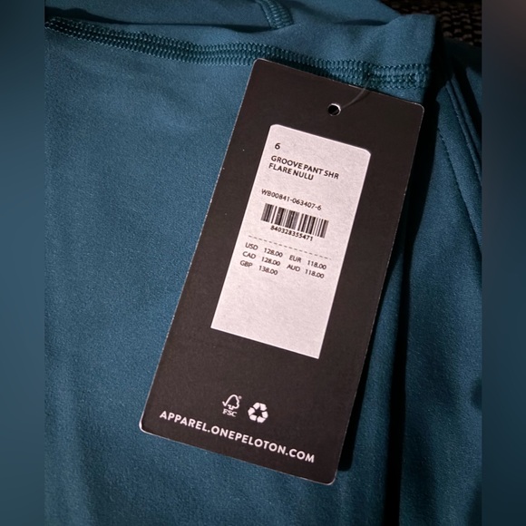 LULULEMON X PELOTON Groove Pant Super High Rise Flare Nulu - Picture 2 of 6